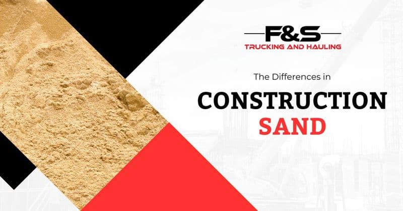 The Differences in Construction Sand