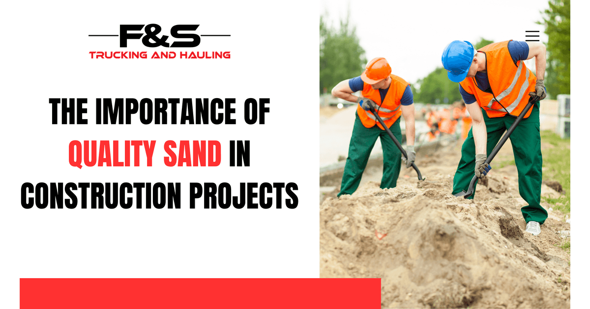 The Importance of Quality Sand in Construction Projects