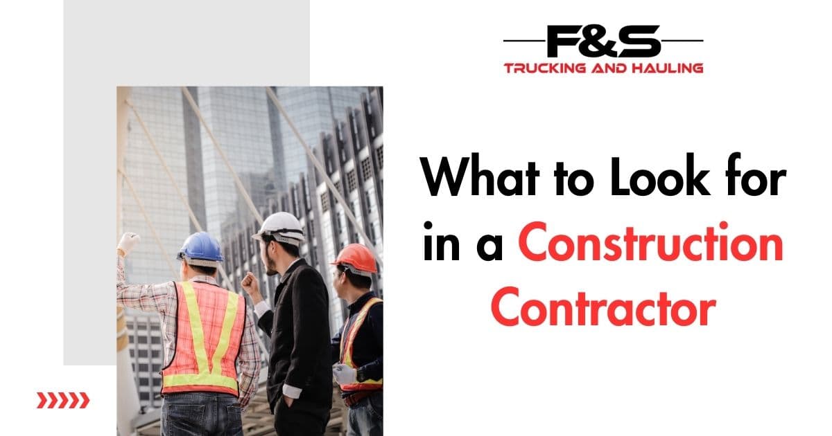What to Look for in a Construction Contractor